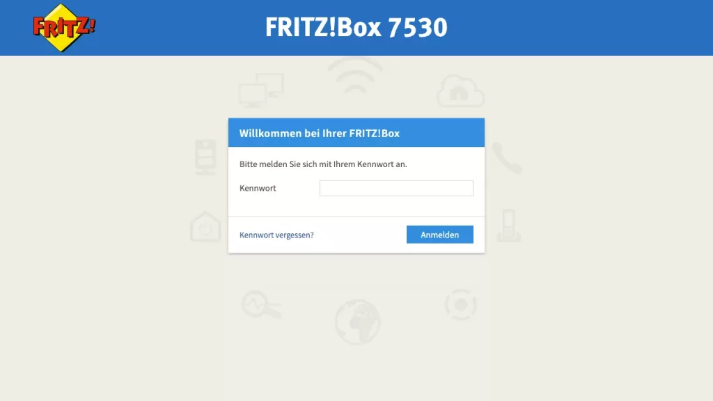 FRITZ!Box 7530 Router Interface